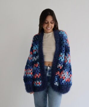 Casaco Pelúcia Azul